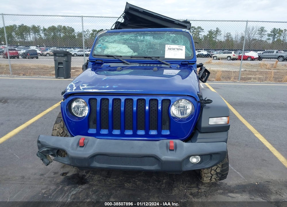 2019 JEEP WRANGLER UNLIMITED SPORT S 4X4 VIN: 1C4HJXDG0KW538665