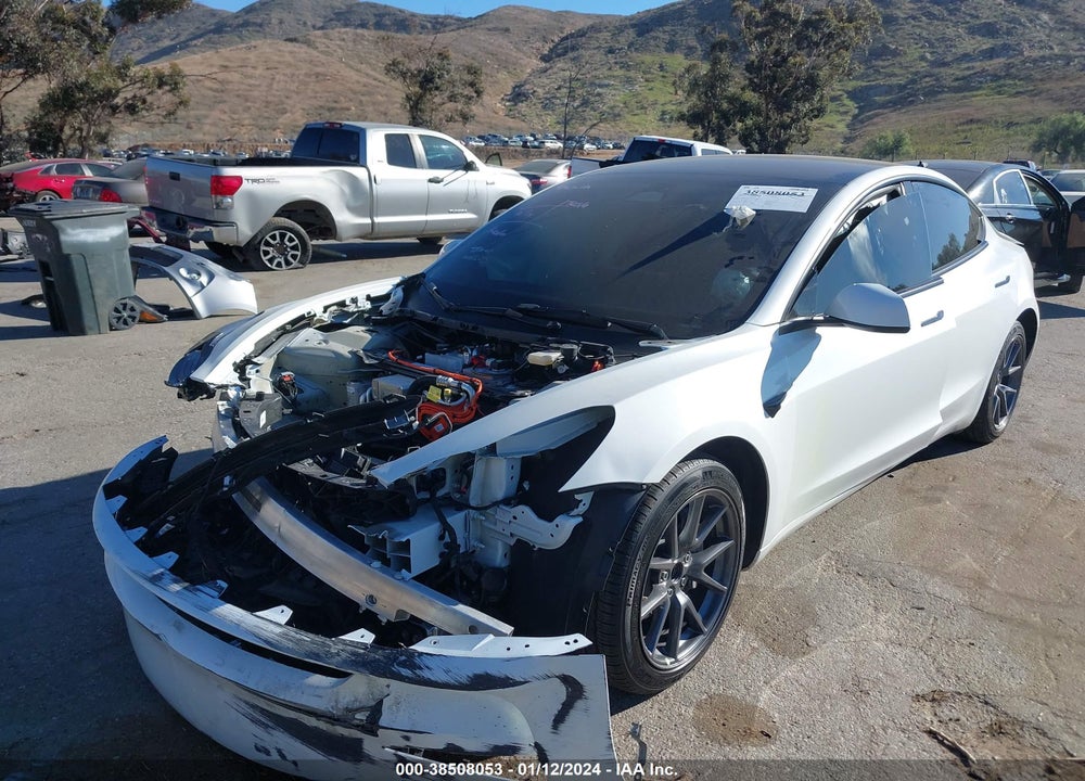 2023 TESLA MODEL 3 REAR-WHEEL DRIVE VIN: 5YJ3E1EA7PF606154