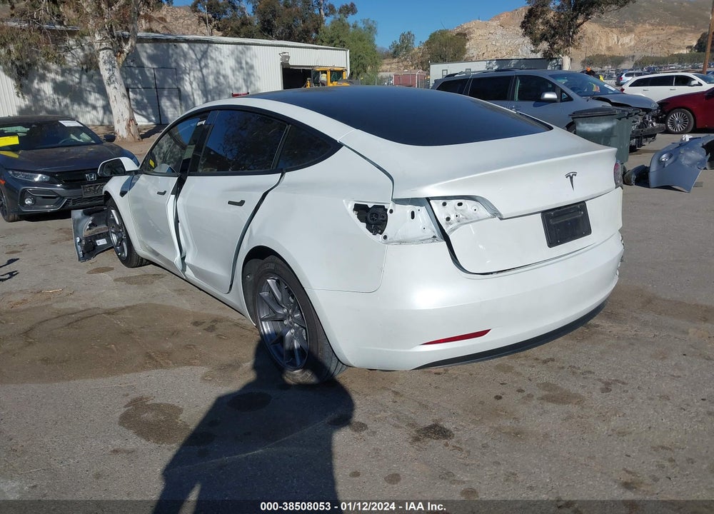 2023 TESLA MODEL 3 REAR-WHEEL DRIVE VIN: 5YJ3E1EA7PF606154