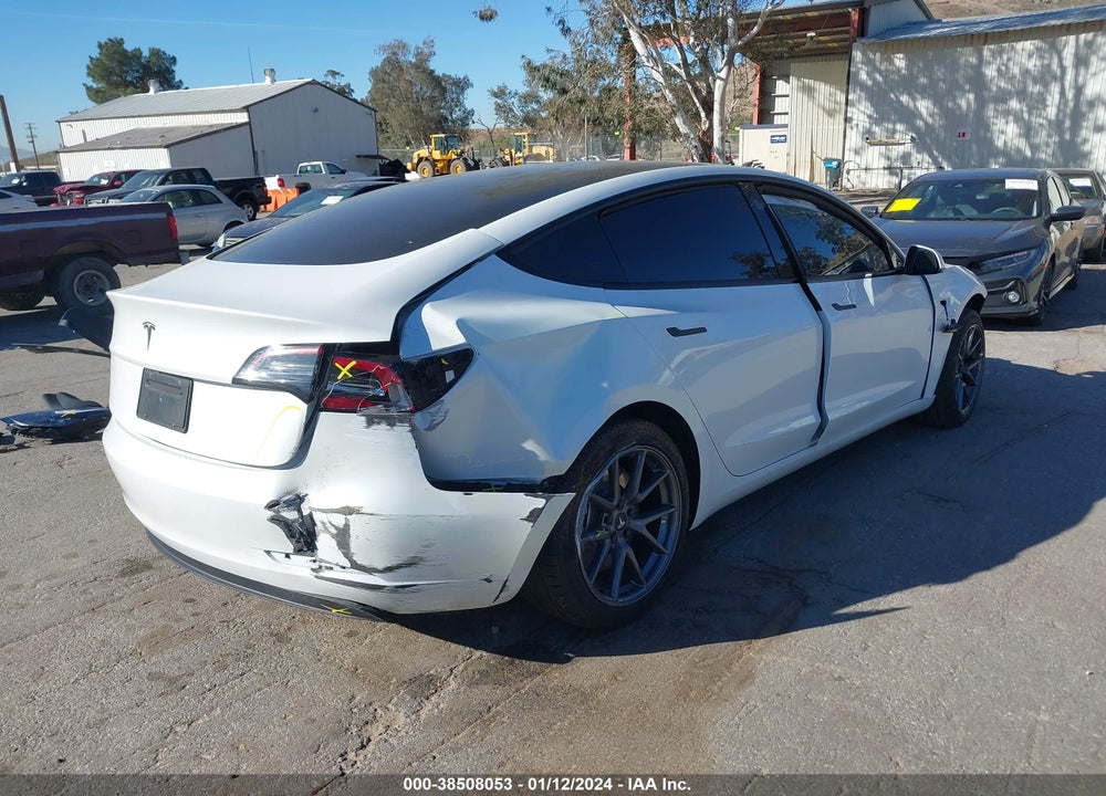 2023 TESLA MODEL 3 REAR-WHEEL DRIVE VIN: 5YJ3E1EA7PF606154