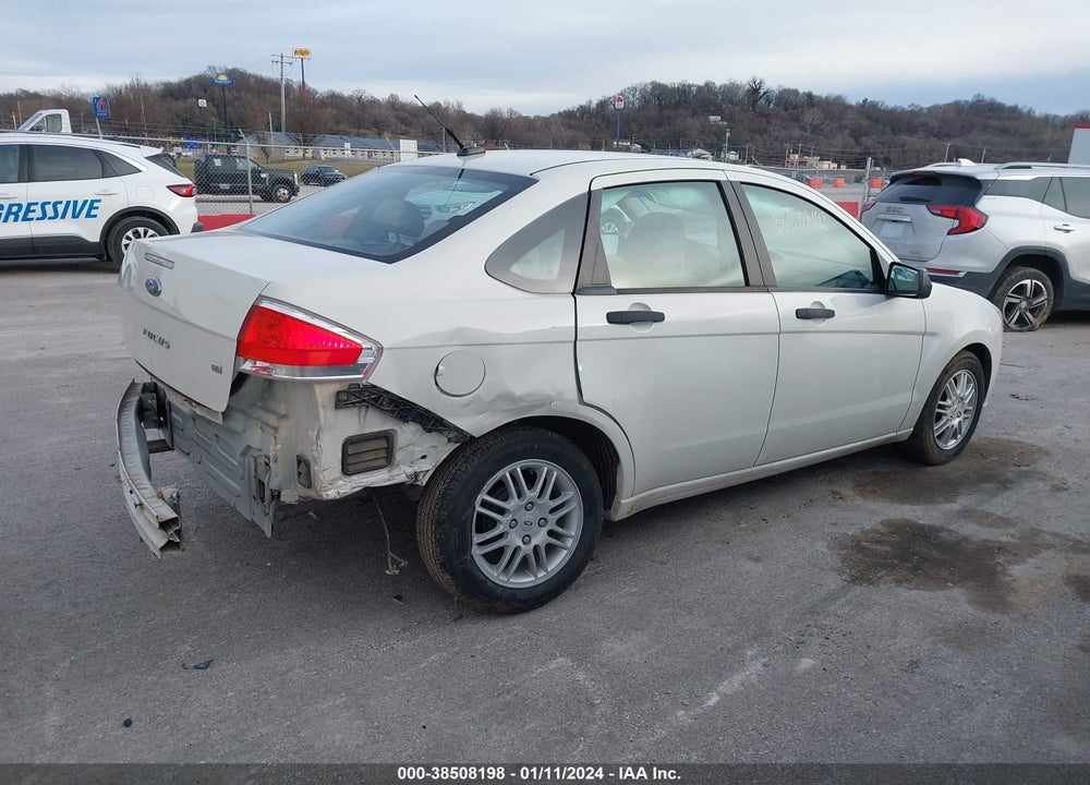 2011 FORD FOCUS SE VIN: 1FAHP3FN4BW119291