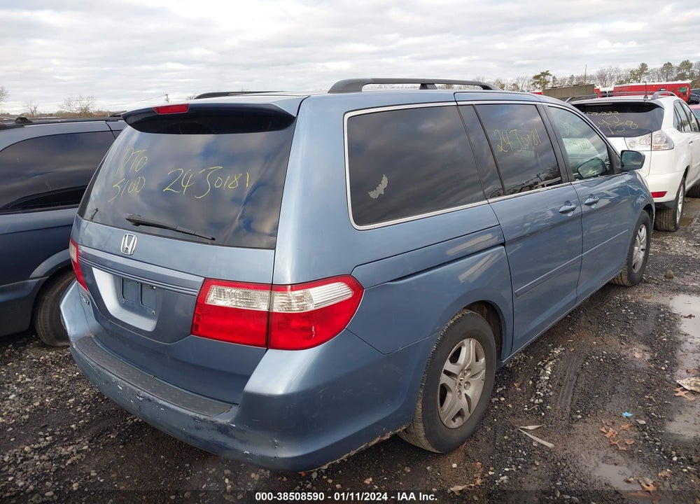 2006 HONDA ODYSSEY VIN: 5FNRL38476B025589