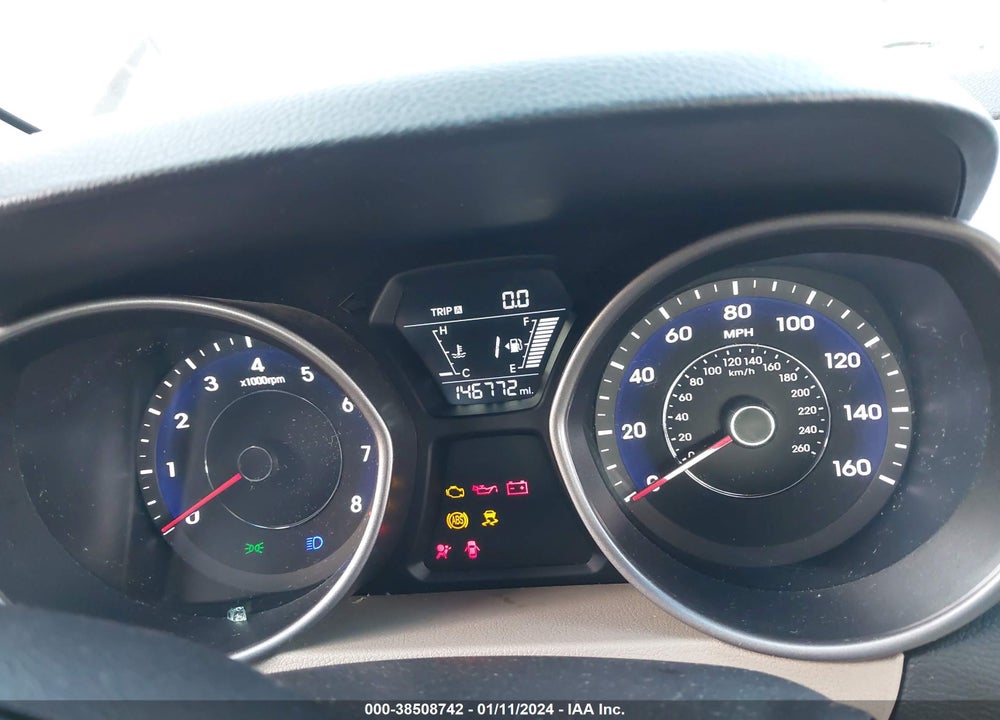 2015 HYUNDAI ELANTRA SE VIN: 5NPDH4AE9FH632258