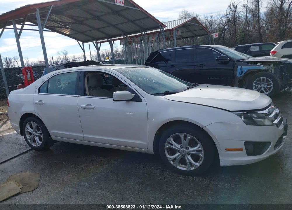 2012 FORD FUSION SE VIN: 3FAHP0HA9CR101852