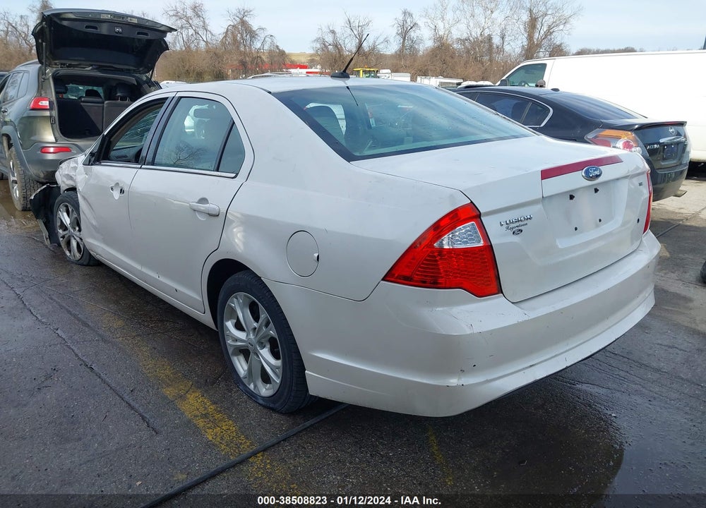2012 FORD FUSION SE VIN: 3FAHP0HA9CR101852