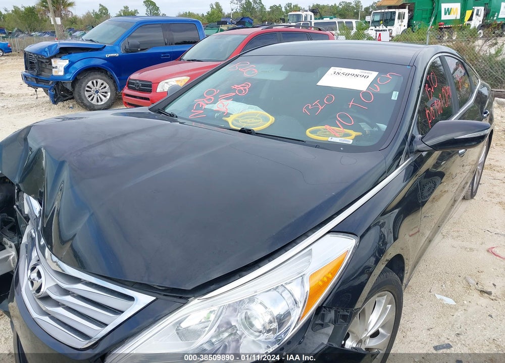 2013 HYUNDAI AZERA VIN: KMHFG4JG6DA226242