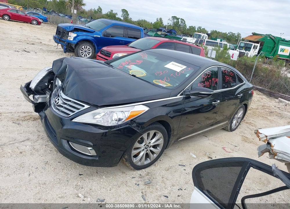 2013 HYUNDAI AZERA VIN: KMHFG4JG6DA226242