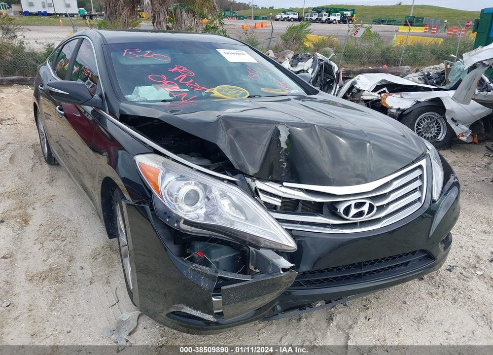 2013 HYUNDAI AZERA VIN: KMHFG4JG6DA226242