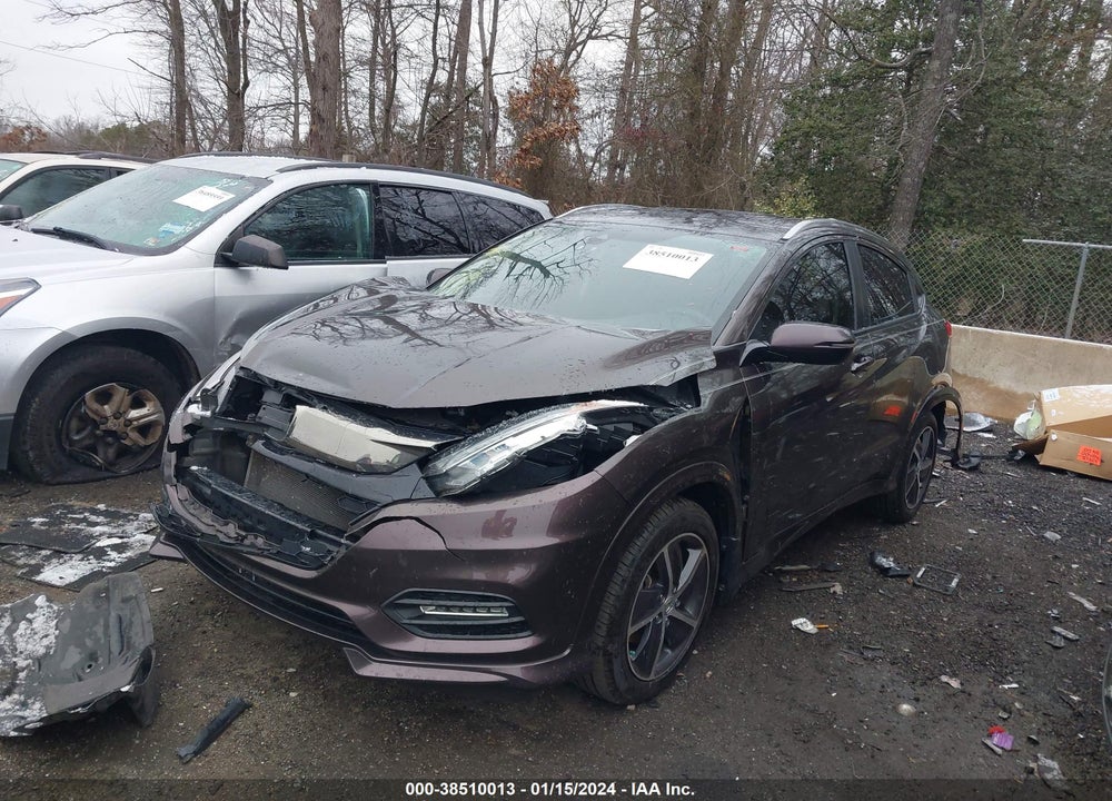 2020 HONDA HR-V AWD TOURING VIN: 3CZRU6H91LM707105