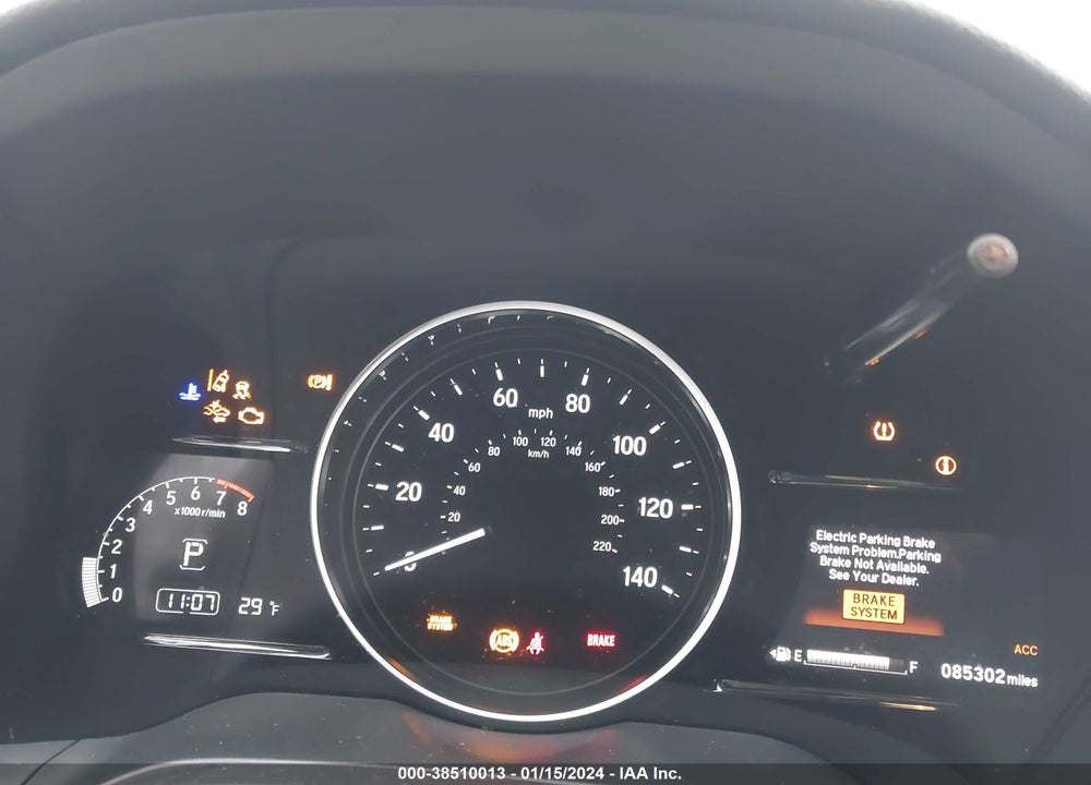 2020 HONDA HR-V AWD TOURING VIN: 3CZRU6H91LM707105