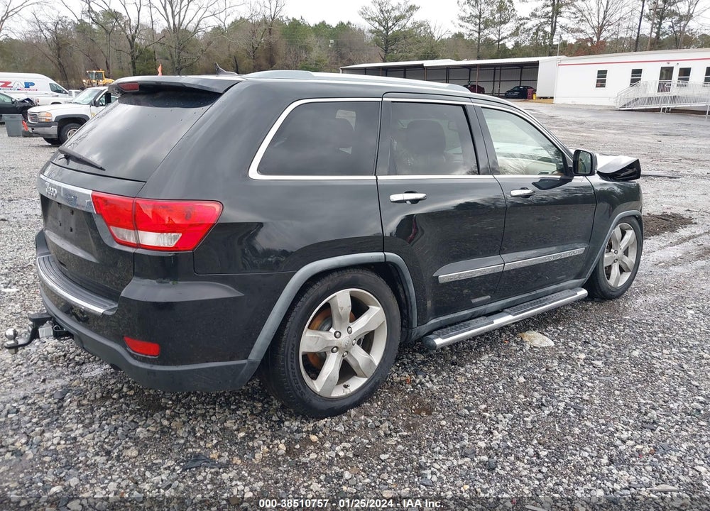 2012 JEEP GRAND CHEROKEE OVERLAND VIN: 1C4RJFCG1CC176574