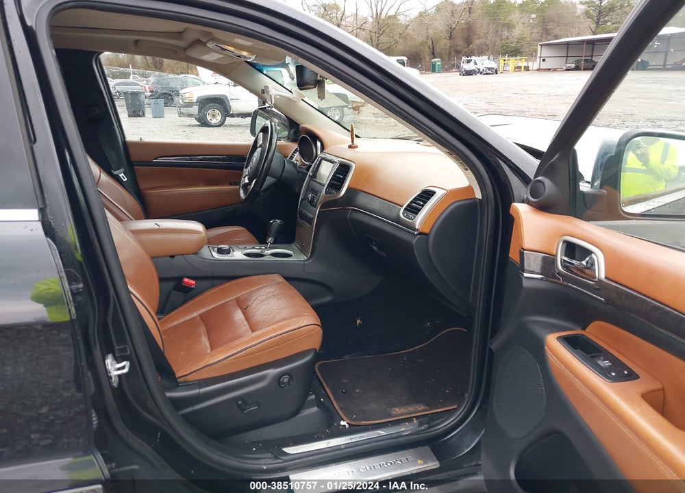 2012 JEEP GRAND CHEROKEE OVERLAND VIN: 1C4RJFCG1CC176574