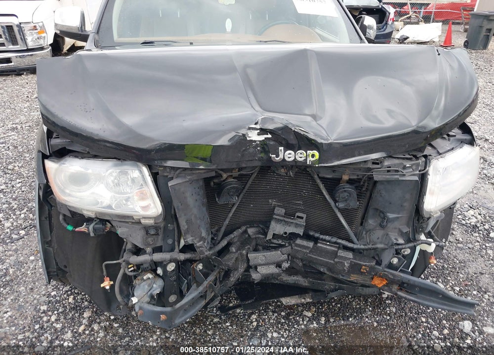 2012 JEEP GRAND CHEROKEE OVERLAND VIN: 1C4RJFCG1CC176574