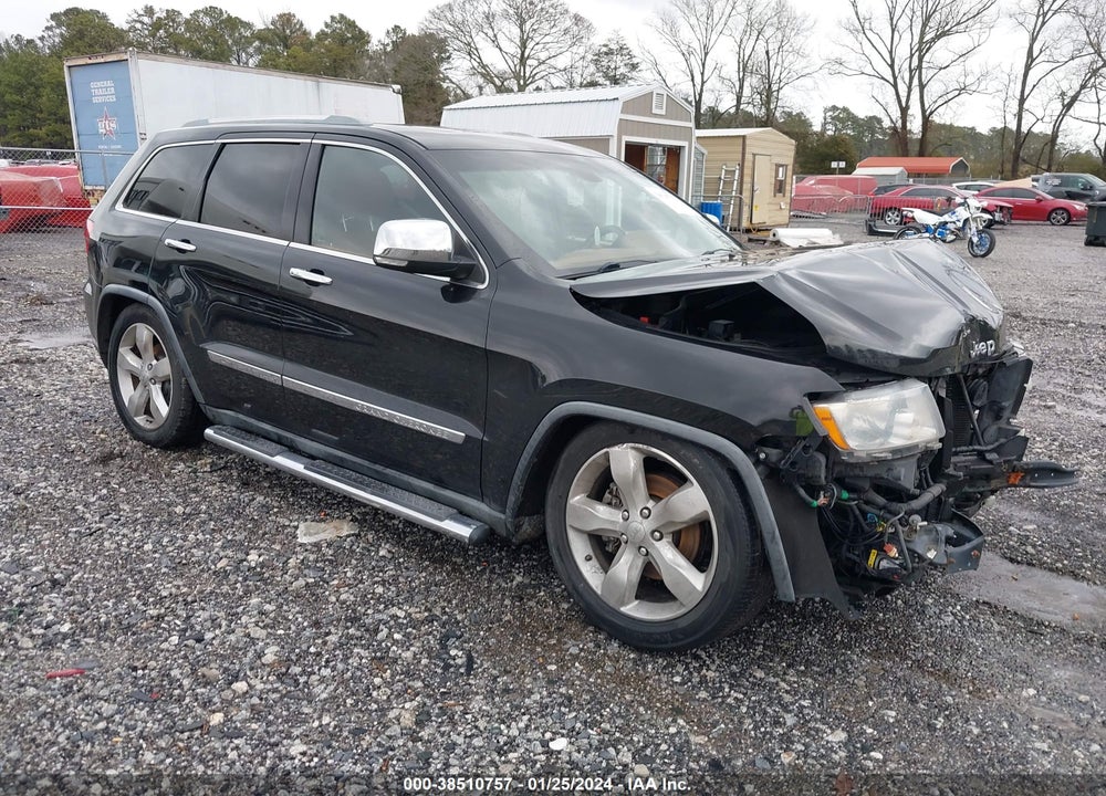 2012 JEEP GRAND CHEROKEE OVERLAND VIN: 1C4RJFCG1CC176574