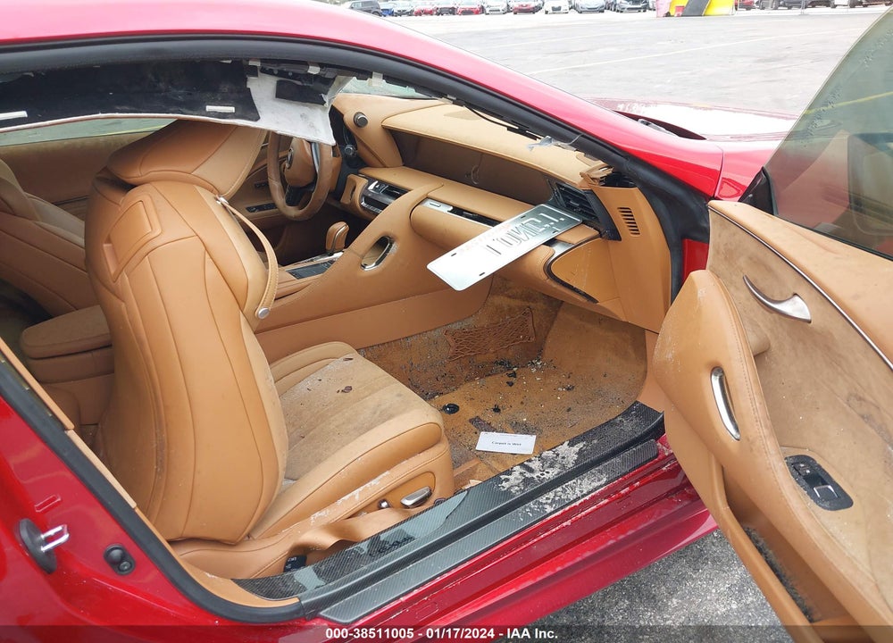 2021 LEXUS LC 500 VIN: JTHAP5AY5MA104256