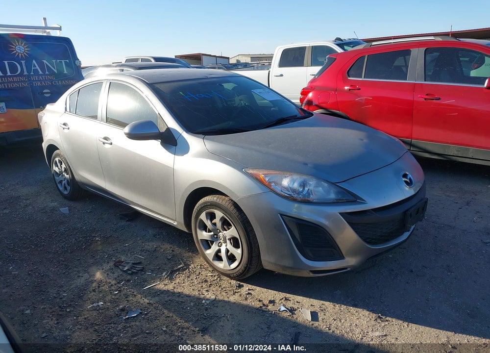 2010 MAZDA 3 I SPORT VIN: JM1BL1SF6A1301696