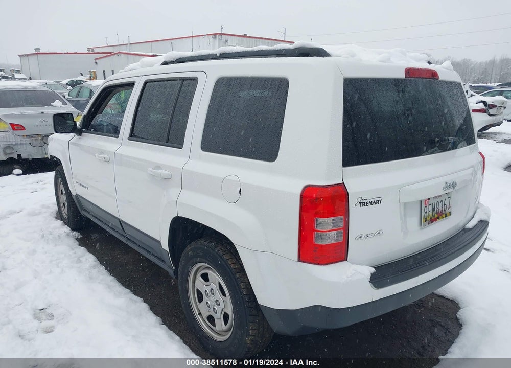 2014 JEEP PATRIOT SPORT VIN: 1C4NJRBB9ED924636