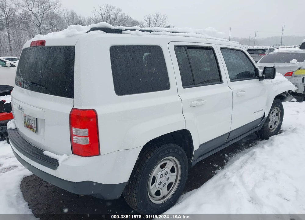 2014 JEEP PATRIOT SPORT VIN: 1C4NJRBB9ED924636