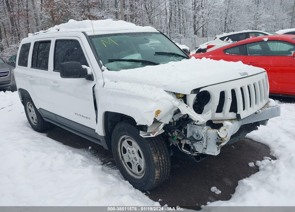 2014 JEEP PATRIOT SPORT VIN: 1C4NJRBB9ED924636