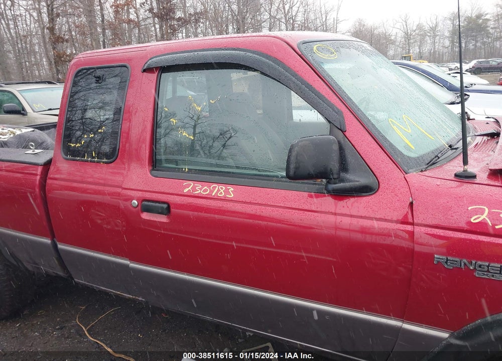1996 FORD RANGER SUPER CAB VIN: 1FTCR15X8TPB61819