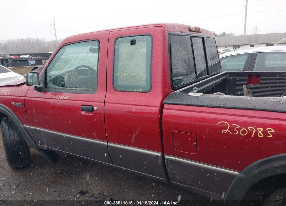 1996 FORD RANGER SUPER CAB VIN: 1FTCR15X8TPB61819