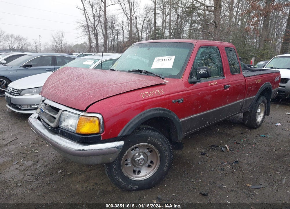 1996 FORD RANGER SUPER CAB VIN: 1FTCR15X8TPB61819