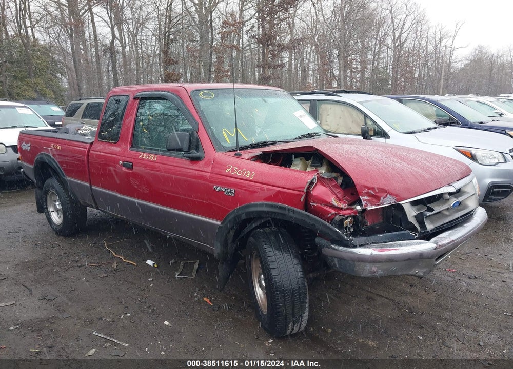 1996 FORD RANGER SUPER CAB VIN: 1FTCR15X8TPB61819
