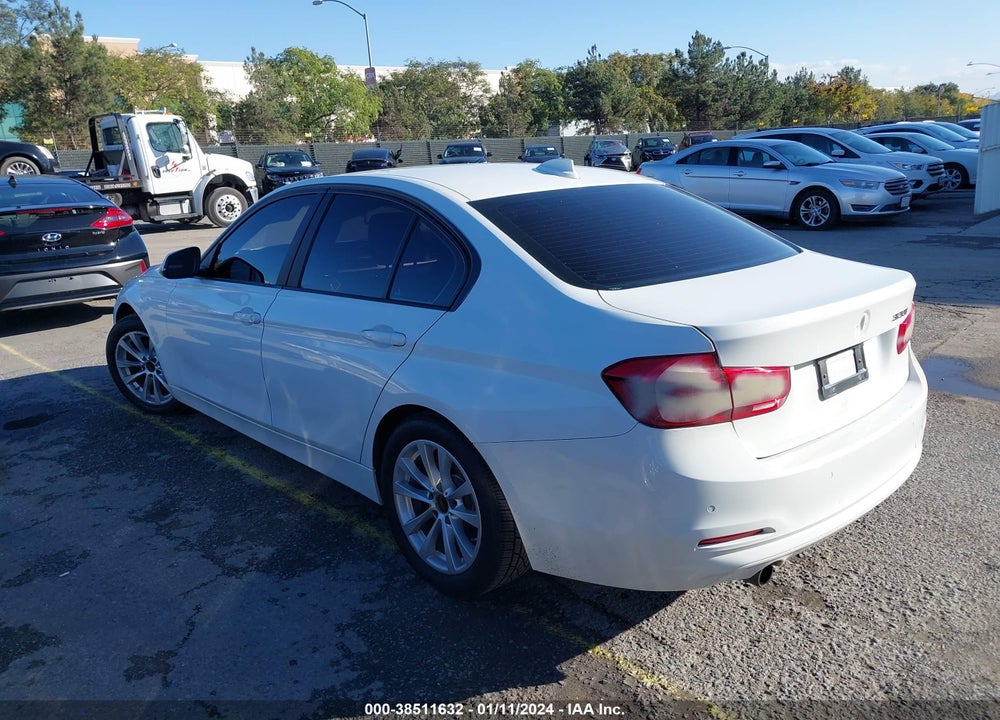 2018 BMW 320I VIN: WBA8E1G51JNU90722