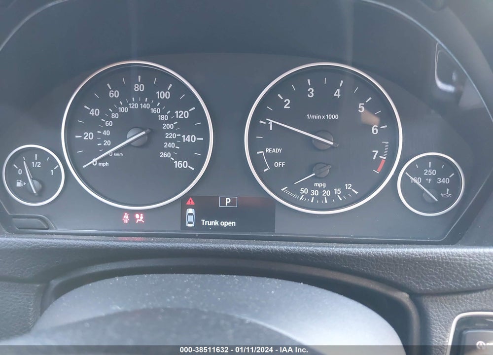 2018 BMW 320I VIN: WBA8E1G51JNU90722