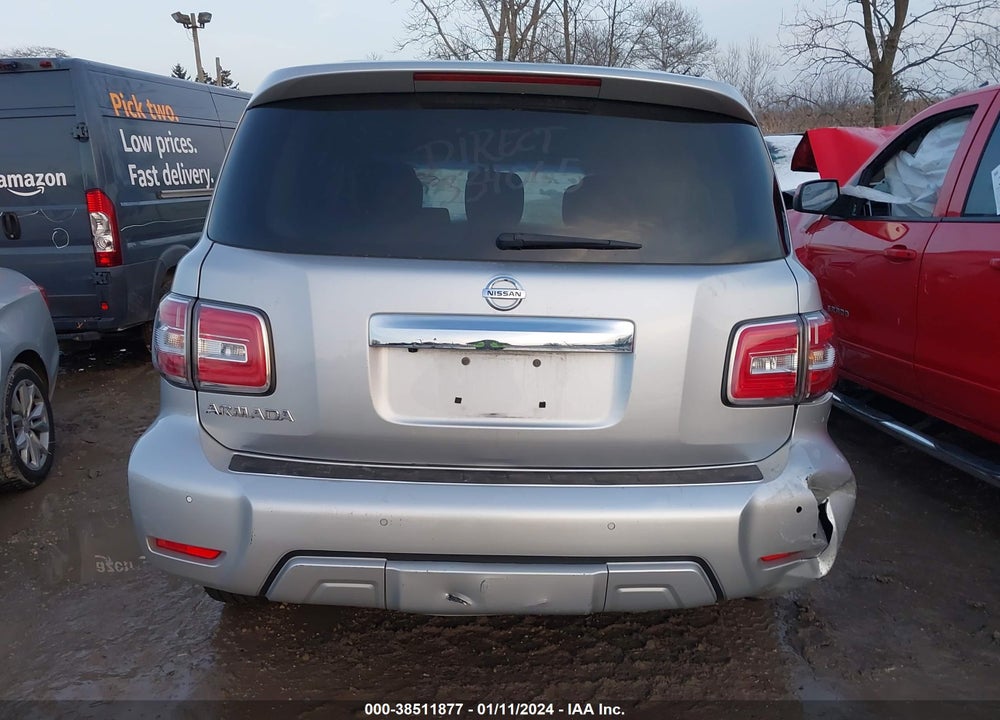 2017 NISSAN ARMADA VIN: JN8AY2NC4H9505580