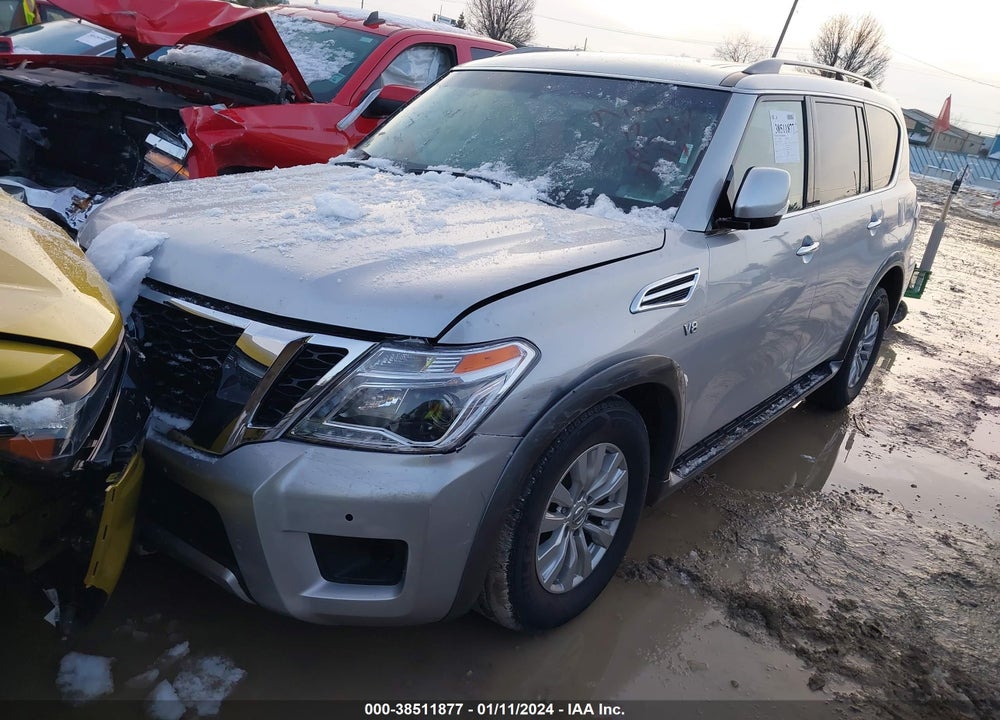 2017 NISSAN ARMADA VIN: JN8AY2NC4H9505580
