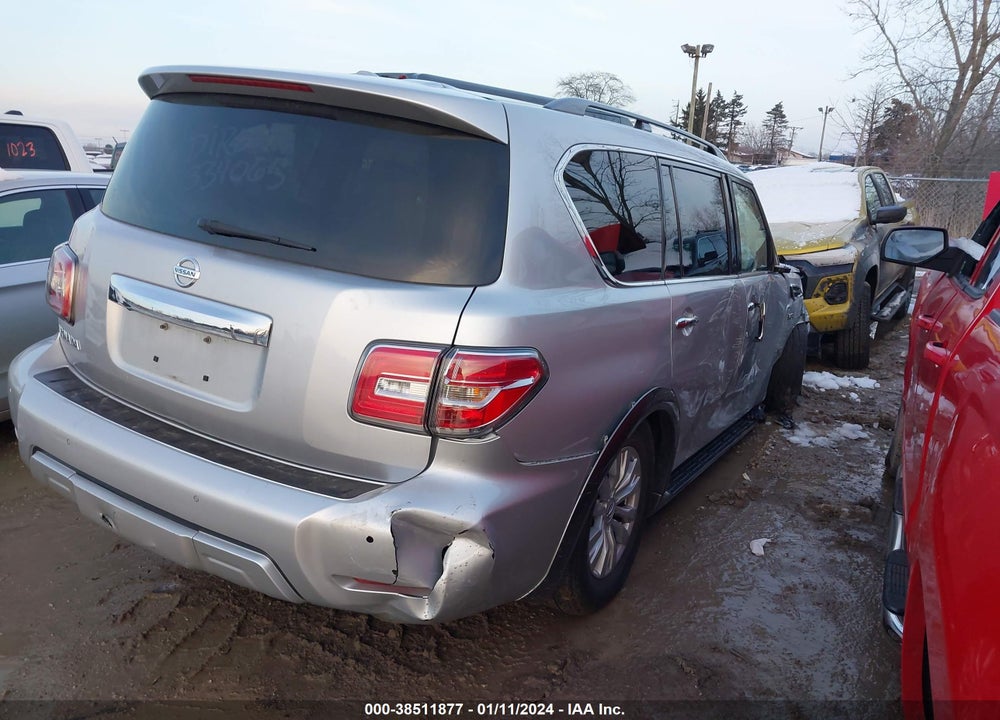 2017 NISSAN ARMADA VIN: JN8AY2NC4H9505580