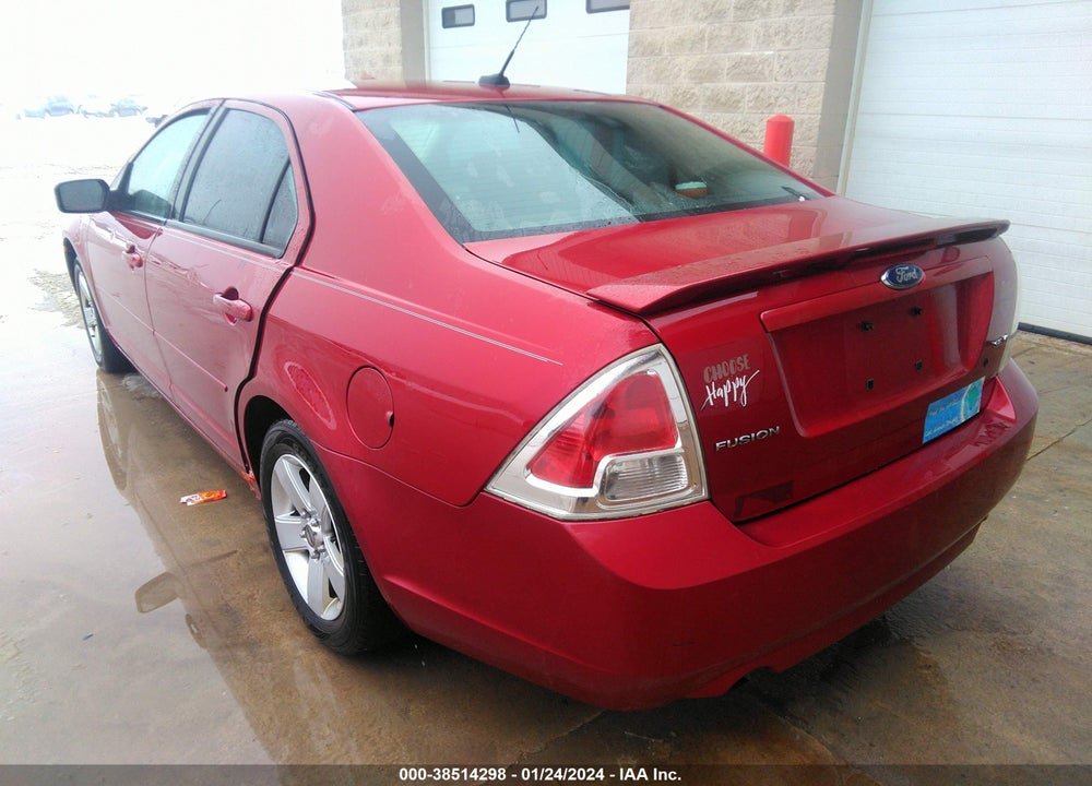2008 FORD FUSION SE VIN: 3FAHP07108R192258