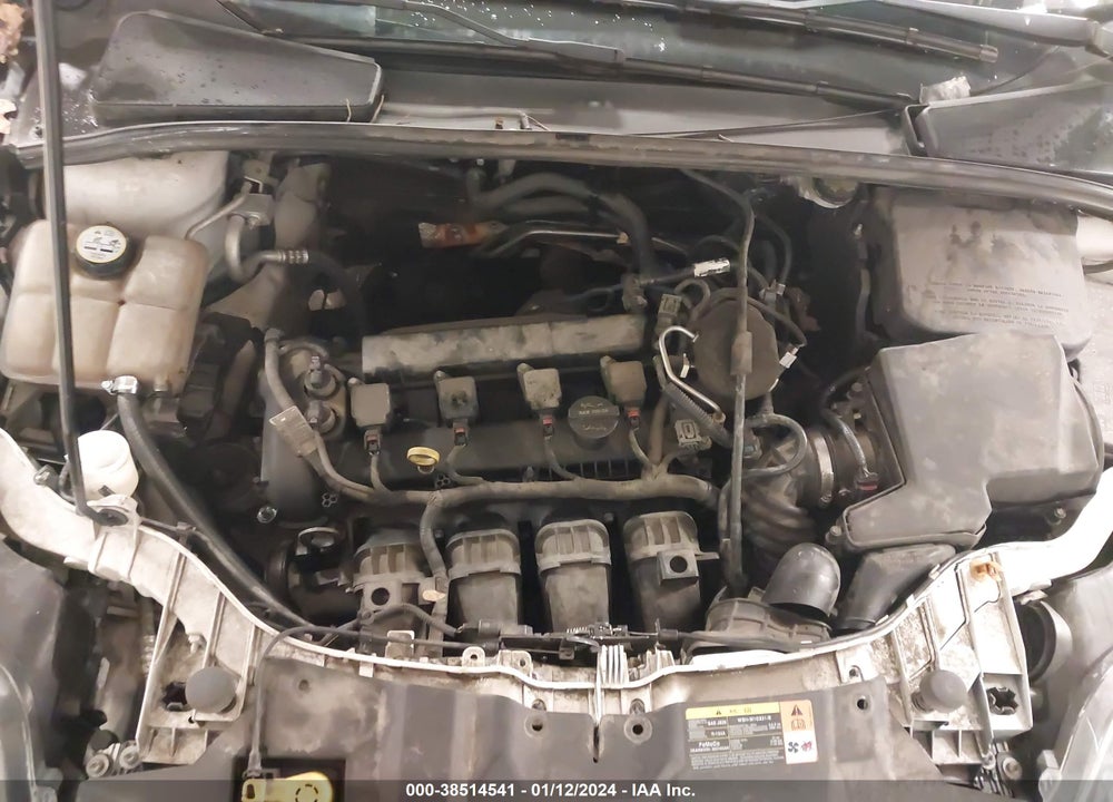 2013 FORD FOCUS TITANIUM VIN: 1FADP3N23DL295212