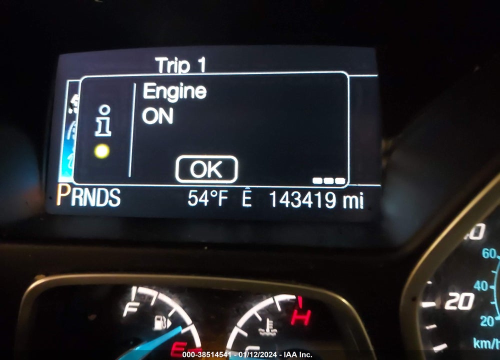 2013 FORD FOCUS TITANIUM VIN: 1FADP3N23DL295212