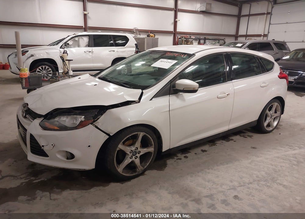 2013 FORD FOCUS TITANIUM VIN: 1FADP3N23DL295212