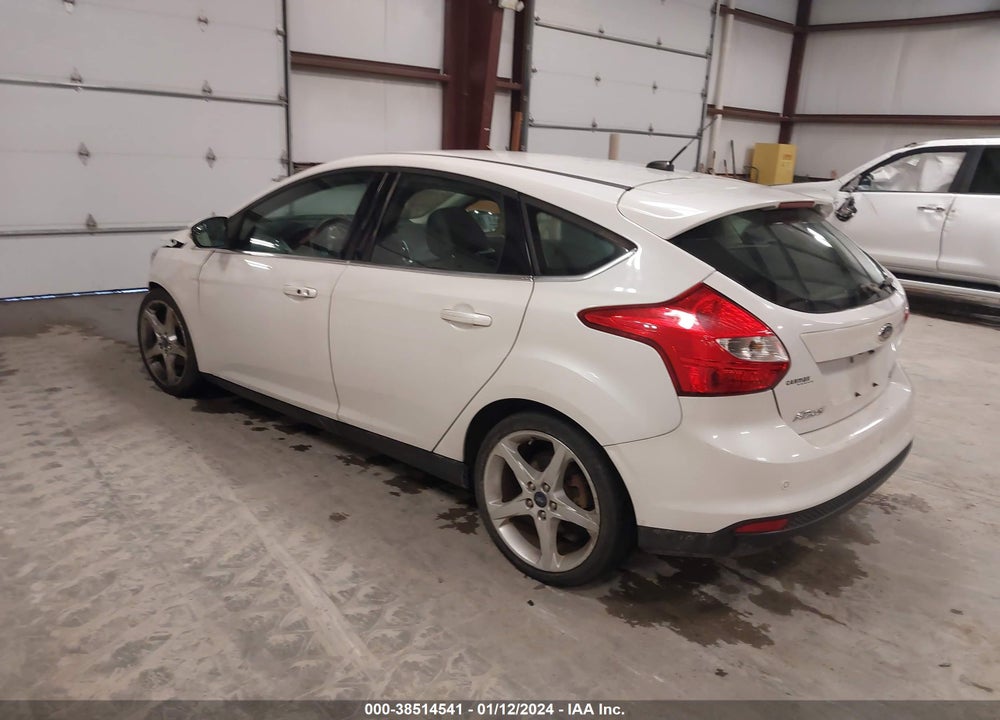 2013 FORD FOCUS TITANIUM VIN: 1FADP3N23DL295212