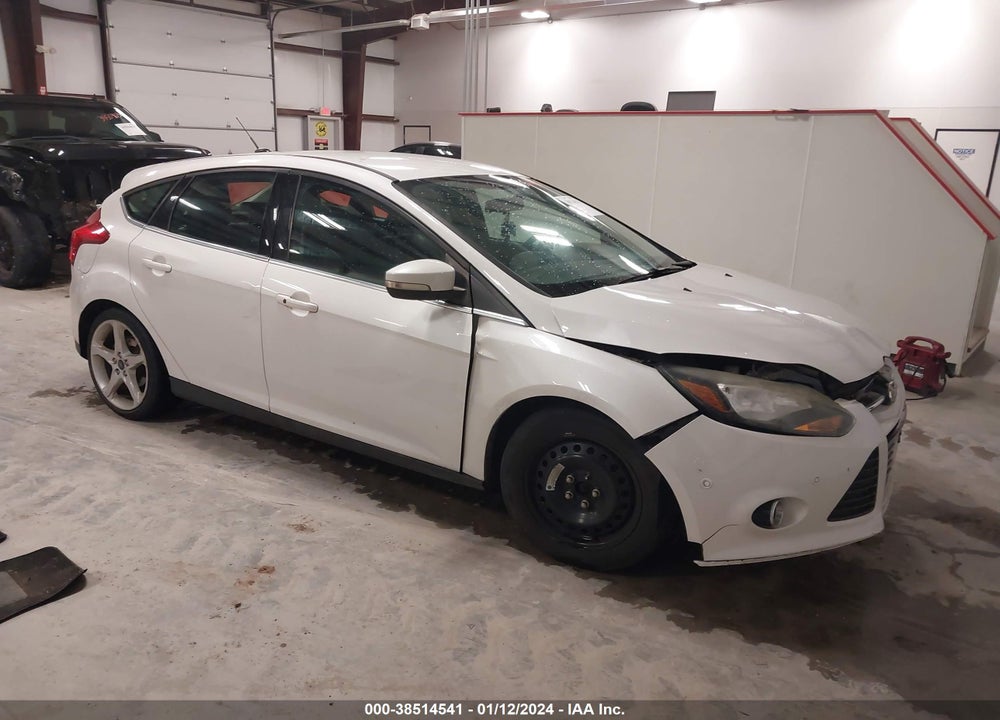 2013 FORD FOCUS TITANIUM VIN: 1FADP3N23DL295212