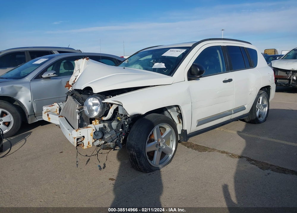 2008 JEEP COMPASS LIMITED VIN: 1J8FF57W98D510618