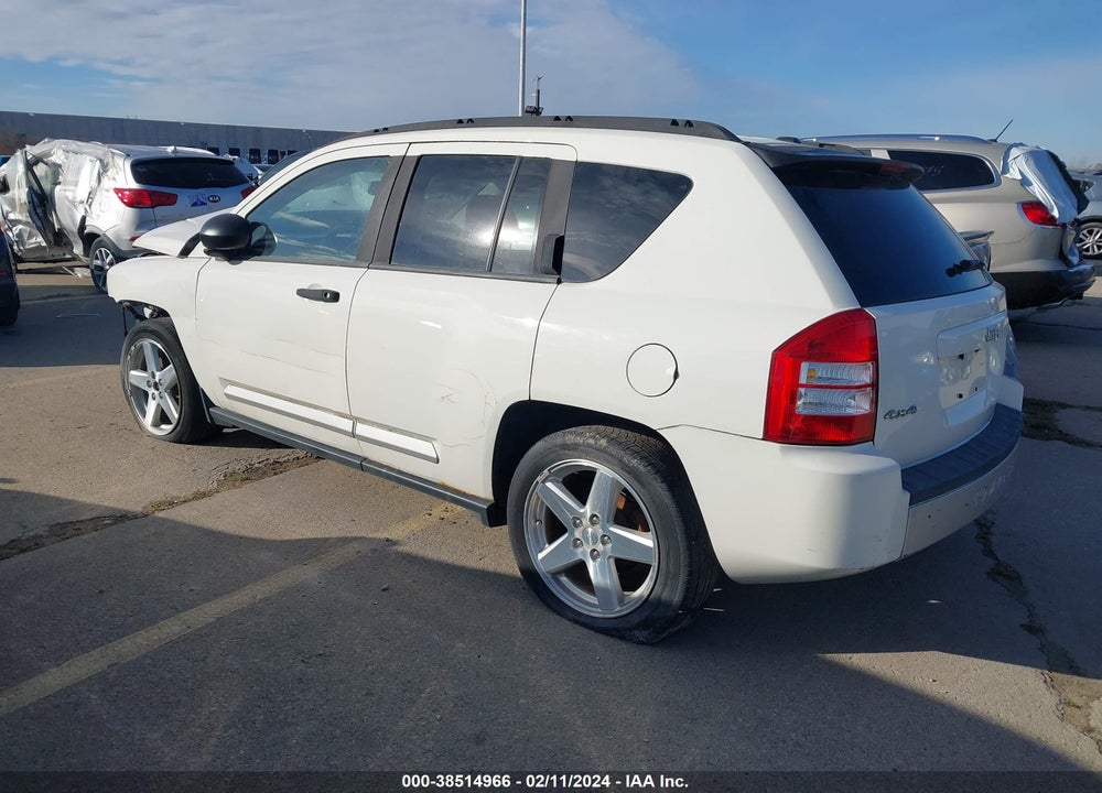 2008 JEEP COMPASS LIMITED VIN: 1J8FF57W98D510618