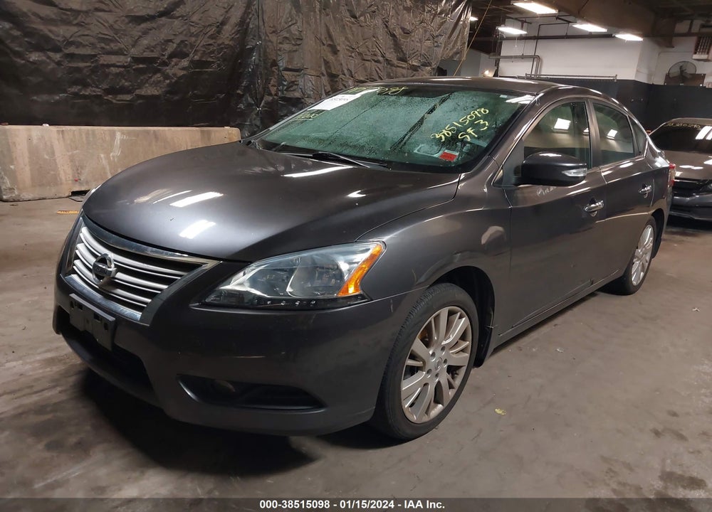 2015 NISSAN SENTRA SL VIN: 3N1AB7APXFY323959