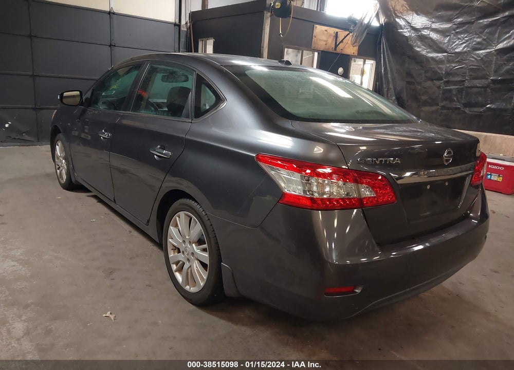 2015 NISSAN SENTRA SL VIN: 3N1AB7APXFY323959