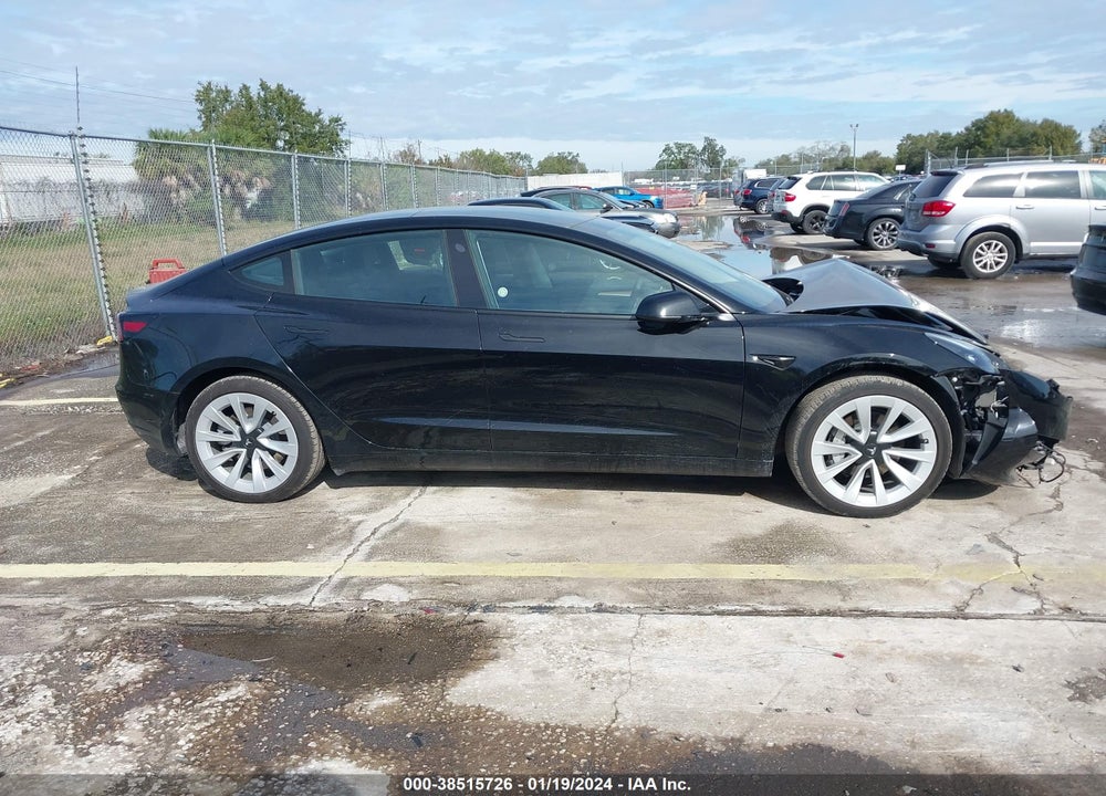2023 TESLA MODEL 3 REAR-WHEEL DRIVE VIN: 5YJ3E1EA7PF431338