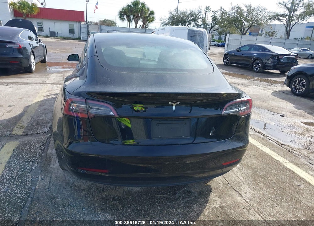 2023 TESLA MODEL 3 REAR-WHEEL DRIVE VIN: 5YJ3E1EA7PF431338