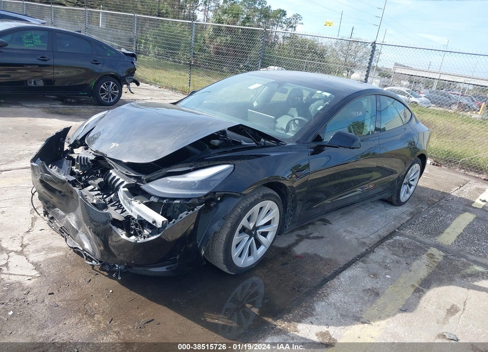 2023 TESLA MODEL 3 REAR-WHEEL DRIVE VIN: 5YJ3E1EA7PF431338