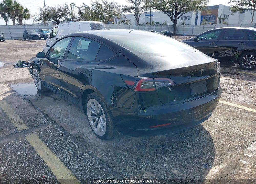 2023 TESLA MODEL 3 REAR-WHEEL DRIVE VIN: 5YJ3E1EA7PF431338