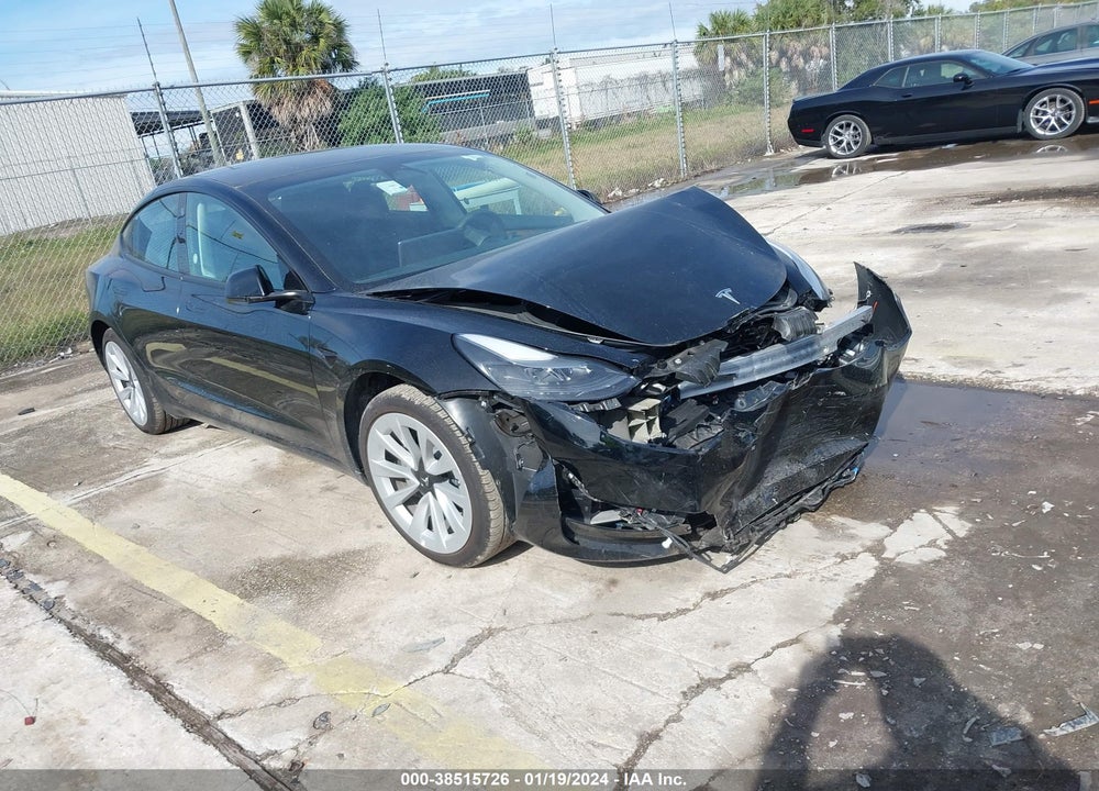 2023 TESLA MODEL 3 REAR-WHEEL DRIVE VIN: 5YJ3E1EA7PF431338