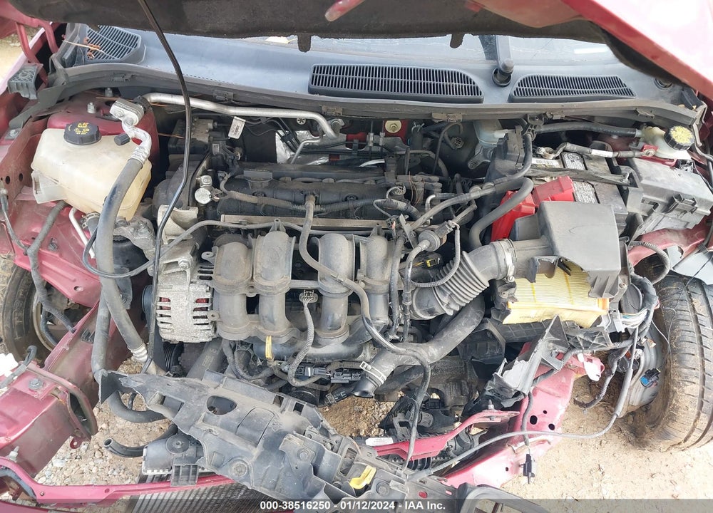 2016 FORD FIESTA SE VIN: 3FADP4BJ4GM103784