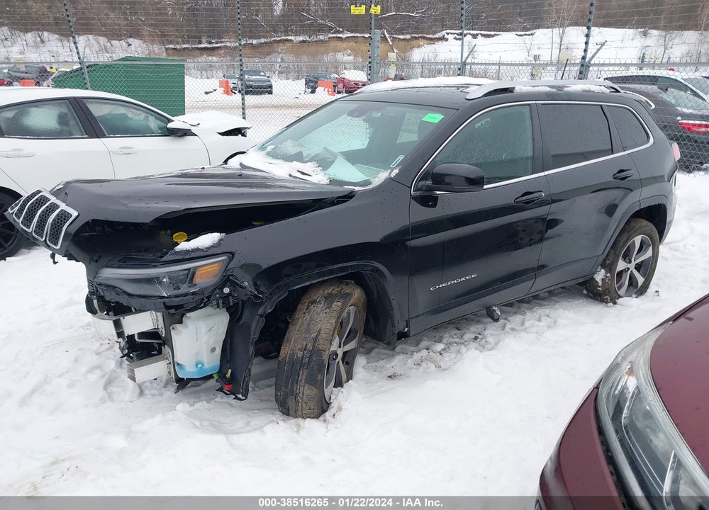 2019 JEEP CHEROKEE LIMITED 4X4 VIN: 1C4PJMDX7KD231189