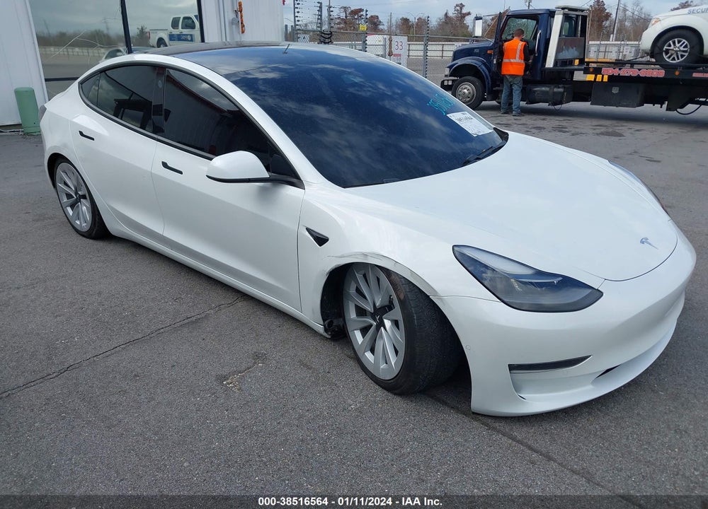 2021 TESLA MODEL 3 LONG RANGE DUAL MOTOR ALL-WHEEL DRIVE VIN: 5YJ3E1EB4MF924253